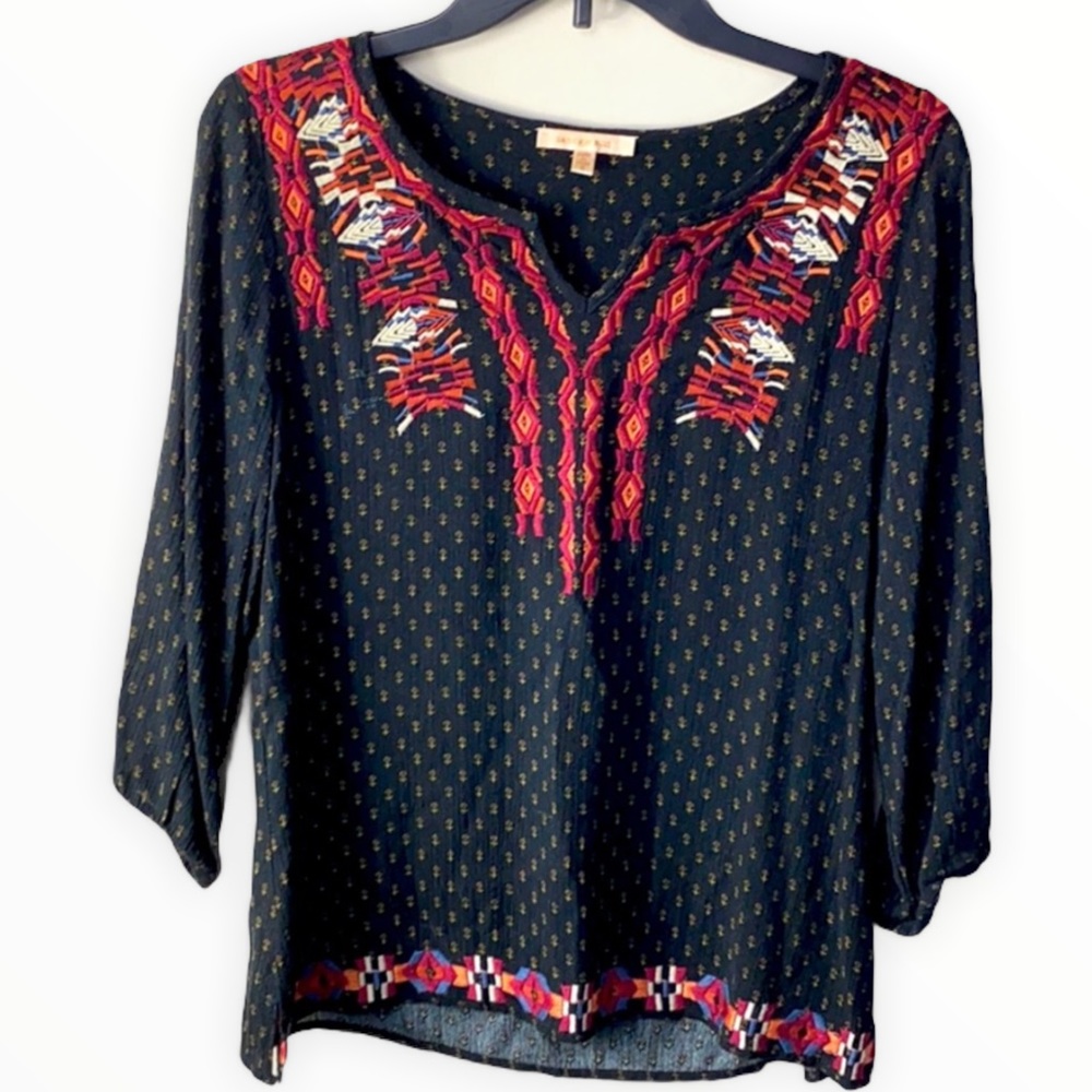 Skies are Blue | Printed Shirt
